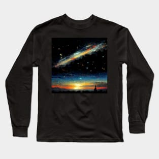 Stars in the Sky - best selling Long Sleeve T-Shirt